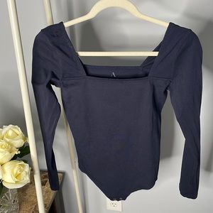 Navy bodysuit, medium, cotton, Ansin, Polish brand